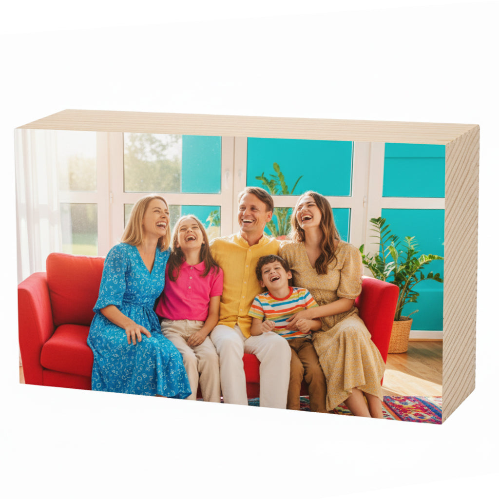 בלוק עץ אורן טבעי 30x20