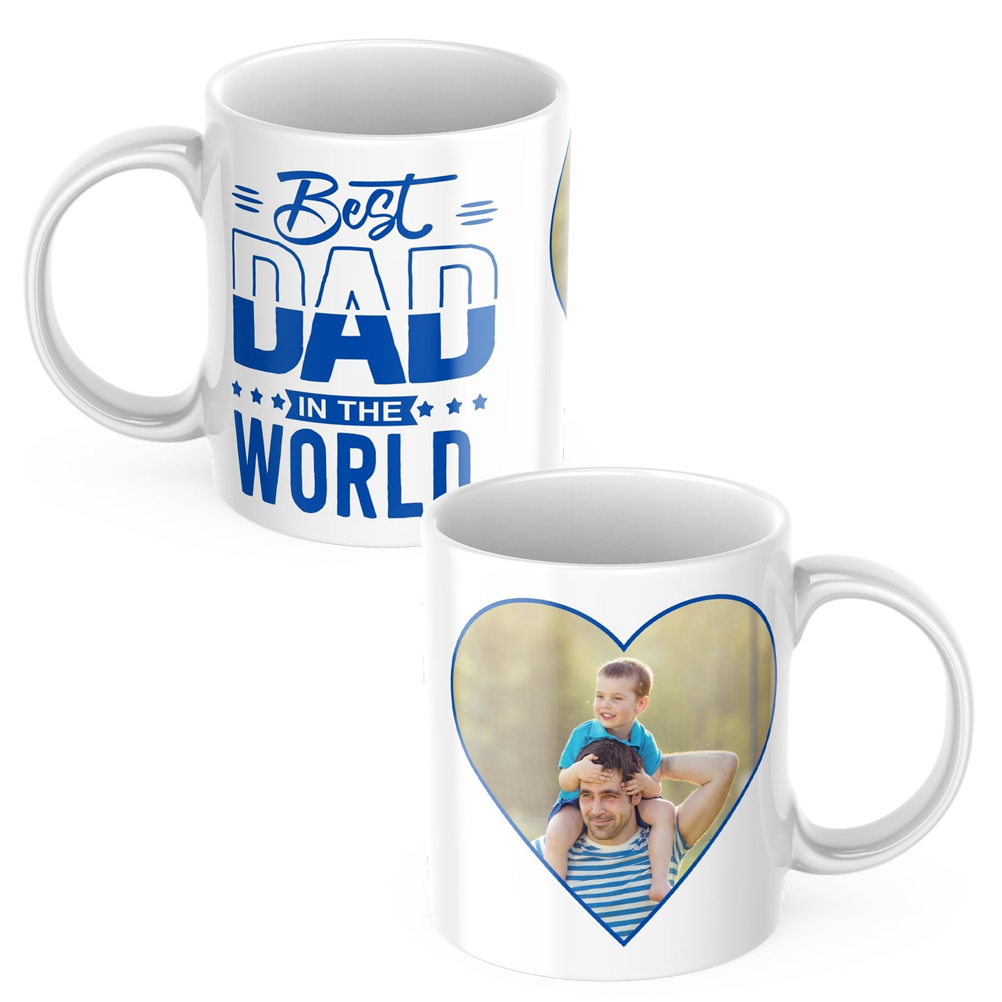 ספל מעוצב- דגם Best Dad in the World